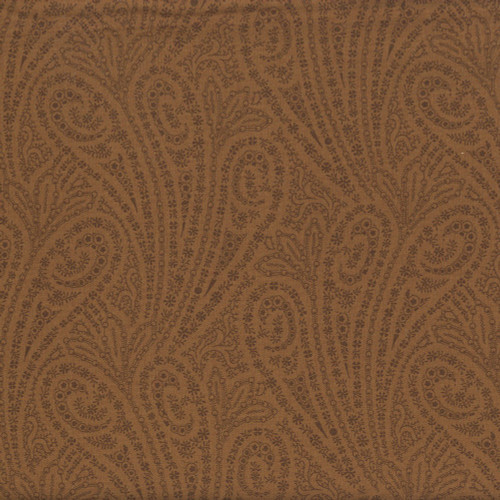 Andover Fabrics Grand Paisley by Jo Morton Grand Paisley Leather Brown