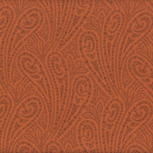 Andover Fabrics Grand Paisley by Jo Morton Grand Paisley Persimmon Orange