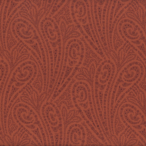 Andover Fabrics Grand Paisley by Jo Morton Grand Paisley Burnt Orange