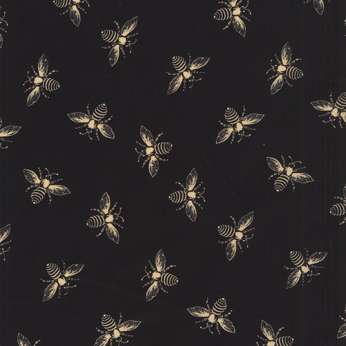 Andover Fabrics Always and Forever Renee Nanneman French Bee 108 Inch Wide Quilt Backing Charcoal