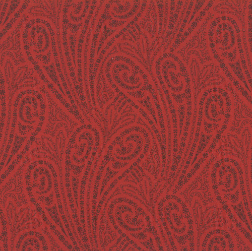 Andover Fabrics Grand Paisley by Jo Morton Grand Paisley 108 Inch Wide Quilt Backing Crimson