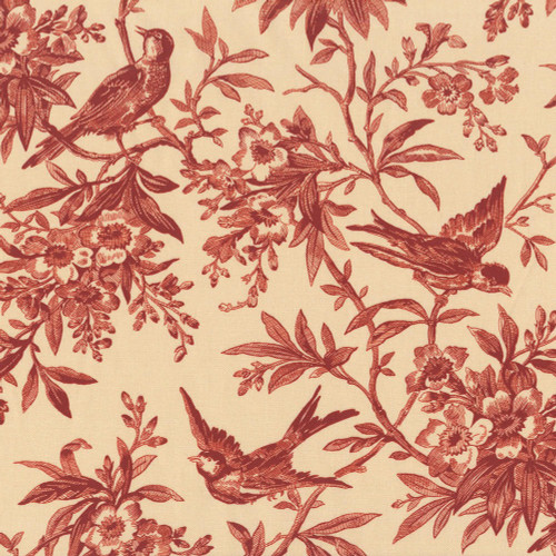 Andover Fabrics Grand Paisley by Jo Morton Halcyon Days 108 Inch Wide Quilt Backing Crimson