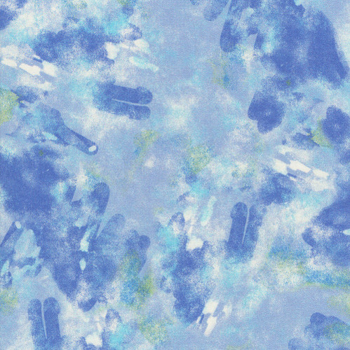 Studio E Fabrics Air Mail by Nancy Smith Lapis Blue Allover Texture