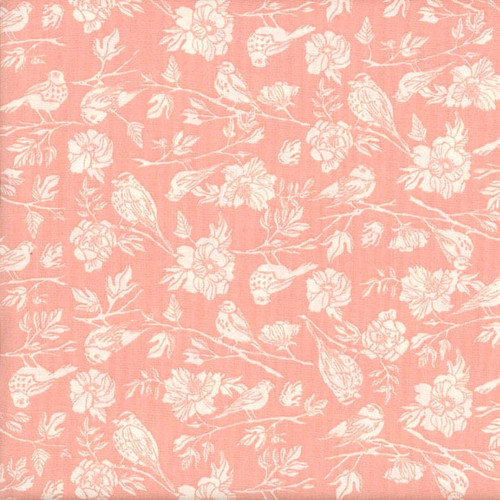 Windham Fabrics Jennifer Moore Monaluna Lush Life Pink Birdsong