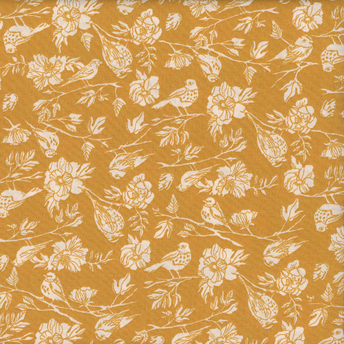 Windham Fabrics Jennifer Moore Monaluna Lush Life Golden Birdsong