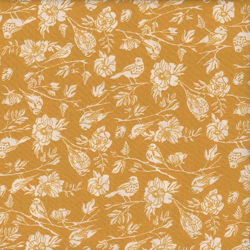 Windham Fabrics Jennifer Moore Monaluna Lush Life Golden Birdsong