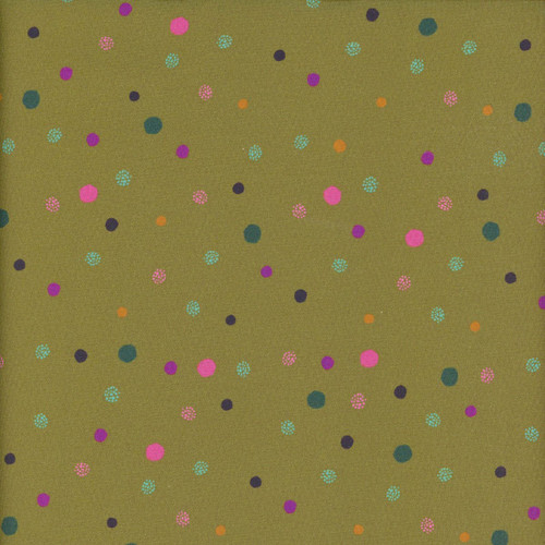 Windham Fabrics Jess Phoenix Dayspring Olive Dot