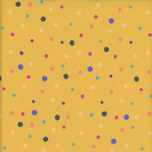 Windham Fabrics Jess Phoenix Dayspring Golden Ochre Dot