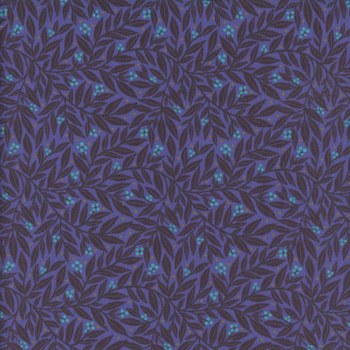 Windham Fabrics Jess Phoenix Dayspring Midnight Vines & Berries