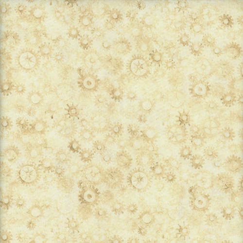 Quilting Treasures Fabrics Build It by Dan Morris Creative Cream Gears
