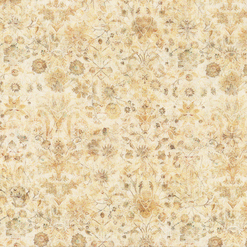 Quilting Treasures Fabrics Folklore by Dan Morris Cream William Morris Floral