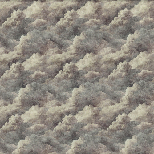 Quilting Treasures Fabrics Steam and Steel by Dan Morris  Grey Smoke Clouds