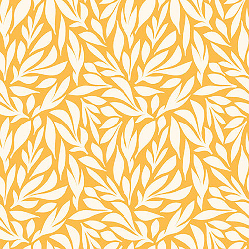 Quilting Treasures Fabrics Wild Beauty by Kate Lower Yellow Leaves