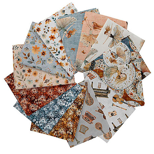 Quilting Treasures Fabrics Sugar Spice Everything Nice by Dan Morris 13 Fat Quarters