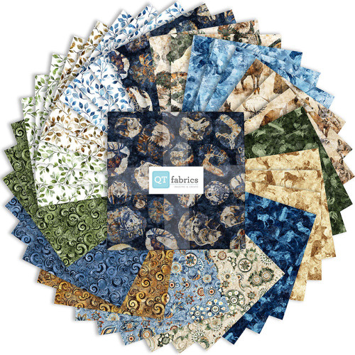 Quilting Treasures Fabrics Mountain Splendor by Dan Morris Layer Cake Ten Inch Squares