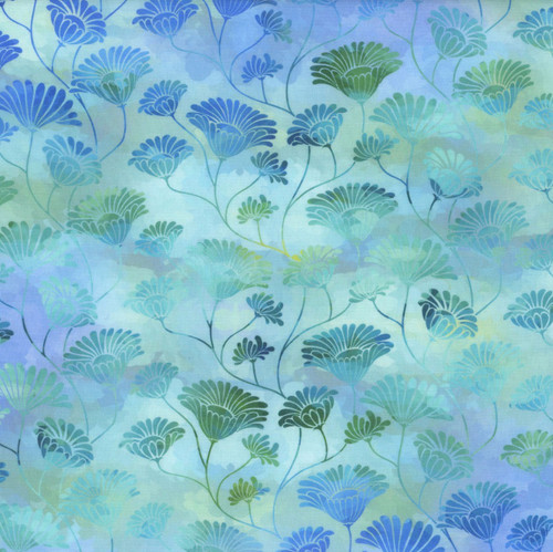 In The Beginning Fabrics Felicity by Jason Yenter Multi Flower Vines