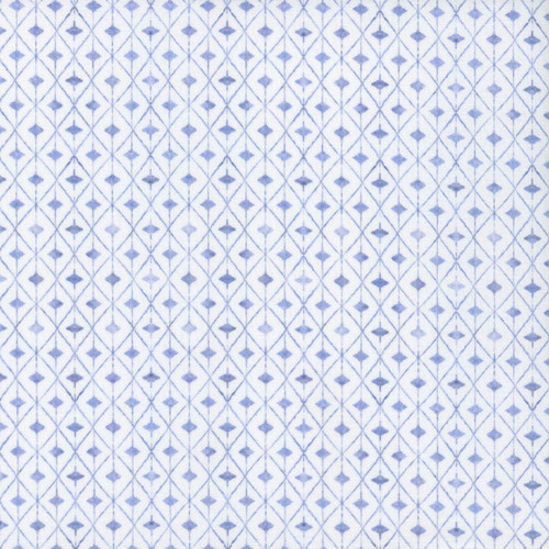 In The Beginning Fabrics Sanctuary by Jason Yenter Periwinkle Blue Diamonds