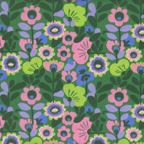 FreeSpirit Fabrics Stannie & Lloyd by August Ellery Cucumber Sandwich Basil