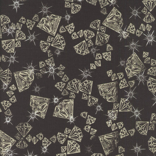 FreeSpirit Fabrics The Wisdom by Valori Wells The Shiny Things Black