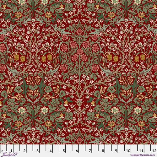 FreeSpirit Fabrics Suffolk Holiday Collection by William Morris Blackthorn Thorned Rose