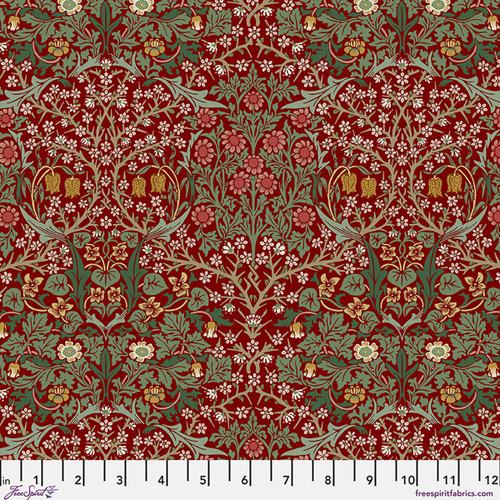 FreeSpirit Fabrics Suffolk Holiday Collection by William Morris Blackthorn Thorned Rose