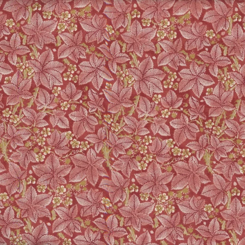 FreeSpirit Fabrics Suffolk Holiday Collection by William Morris Bramble Scarlett