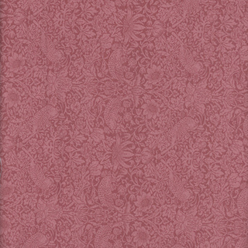 FreeSpirit Fabrics The Trellis Palette by William Morris Tonal Strawberry Thief Wardle wine