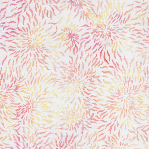 Lumin Fabrics Island Batik Quiet Charm Jerry Khiev Starburst Neutral Linen