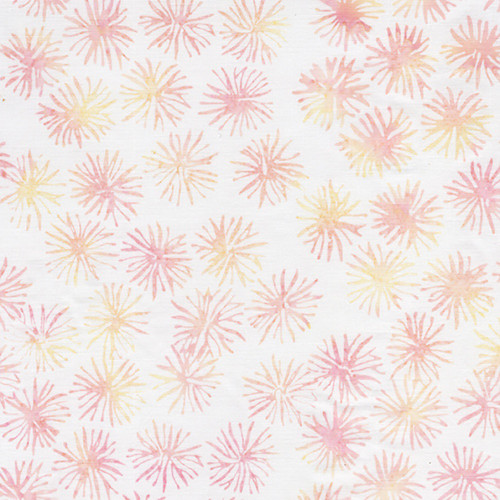 Lumin Fabrics Island Batik Quiet Charm Jerry Khiev Dandelion Neutral Linen