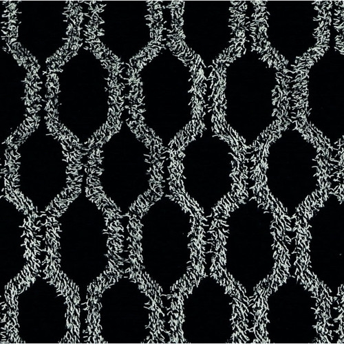 Covington Fabrics Fringe Benefits Onyx Hillary Farr Chenille Trellis Clip