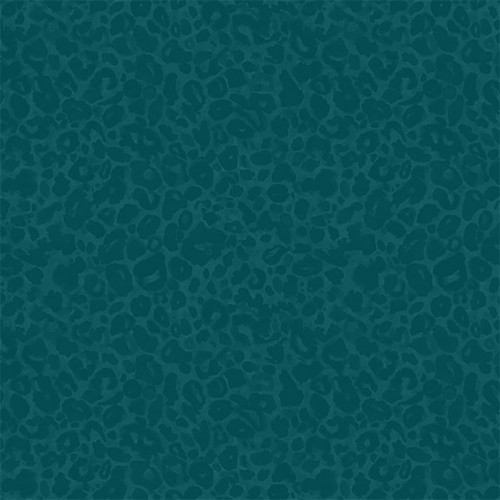Lumin Fabrics White Owl Wild Garden Nicole Tamarin Animal Print Teal