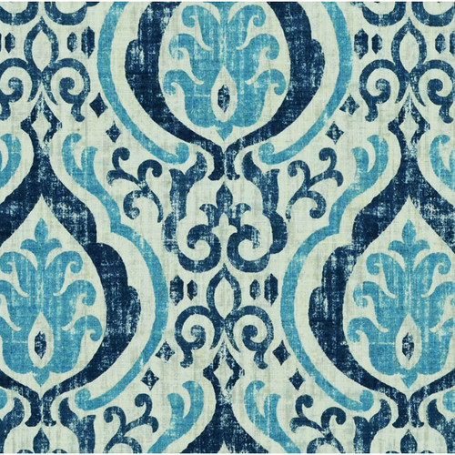 Covington Fabrics Alahambra Sapphire Moorish Damask