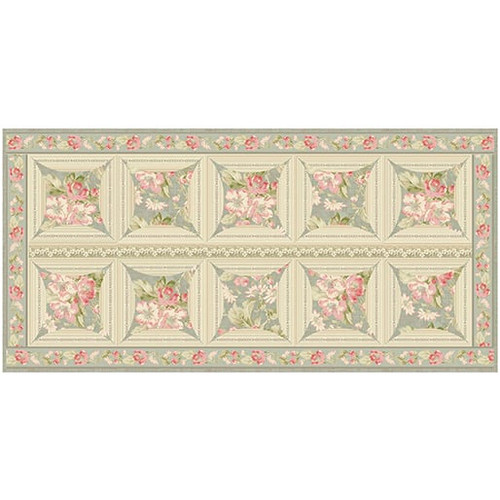 Benartex Fabrics Beloved by April Cornell Terrene Table Runner Quilt Kit