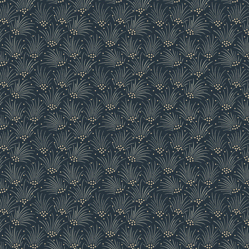 Marcus Fabrics American Icons Carrie Quinn Fireworks Navy