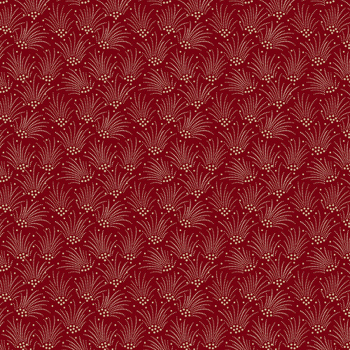 Marcus Fabrics American Icons Carrie Quinn Fireworks Red