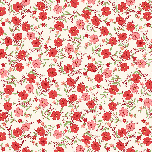 Marcus Fabrics Aunt Grace Loves U Judie Rothermel 30'S Flowers Multi