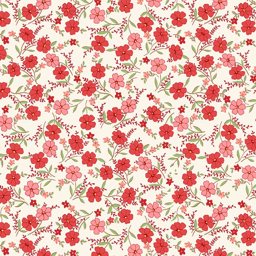 Marcus Fabrics Aunt Grace Loves U Judie Rothermel 30'S Flowers Multi