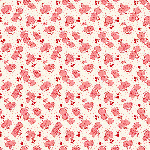 Marcus Fabrics Aunt Grace Loves U Judie Rothermel Dancing Daisy Pink