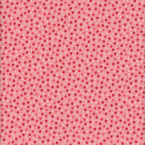 Marcus Fabrics Aunt Grace Loves U Judie Rothermel Round Flowers Pink