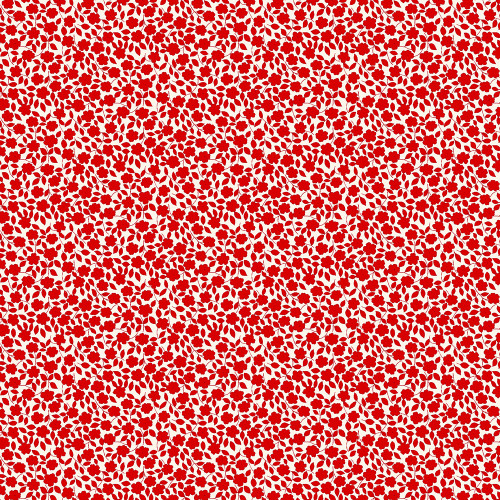 Marcus Fabrics Aunt Grace Loves U Judie Rothermel Vines And Flowers Red