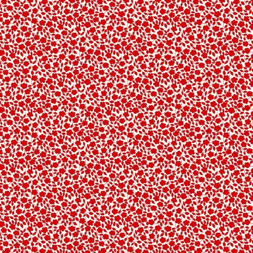Marcus Fabrics Aunt Grace Loves U Judie Rothermel Vines And Flowers Red