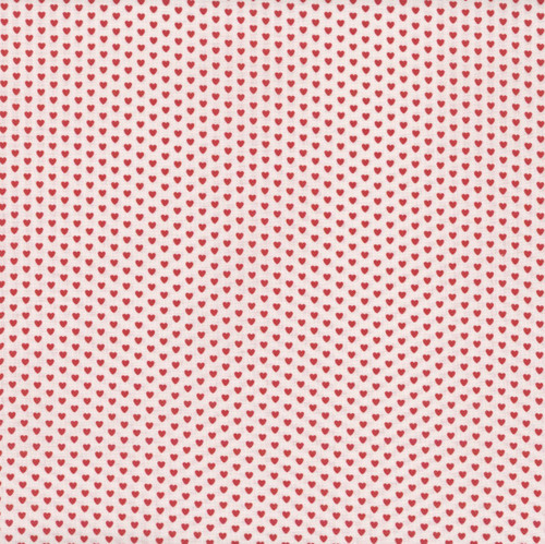 Marcus Fabrics Aunt Grace Loves U Judie Rothermel Mini Hearts Cream
