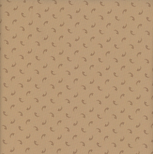 Marcus Fabrics Old Village Greens Pam Buda Plumes Tan