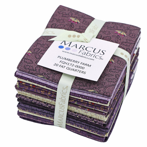 Marcus Fabrics Plumberry Farm Pam Buda 20 Fat Quarters