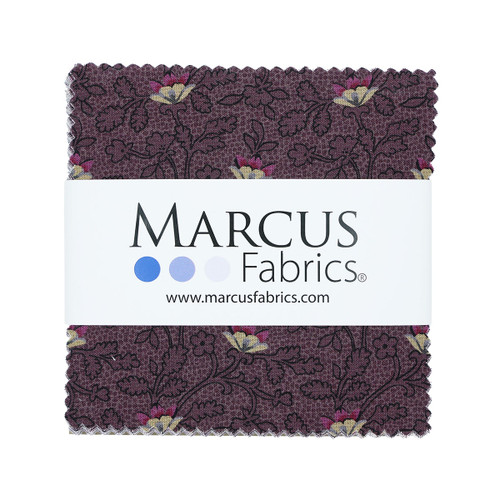 Marcus Fabrics Plumberry Farm Pam Buda Charm Pack 5 Inch Squares