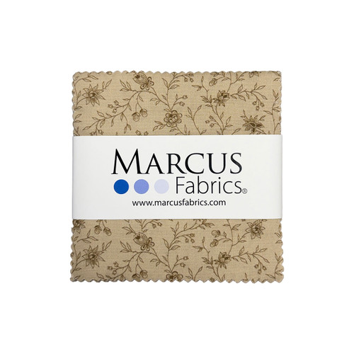 Marcus Fabrics Prairie Backgrounds II Pam Buda Charm Pack 5 Inch Squares