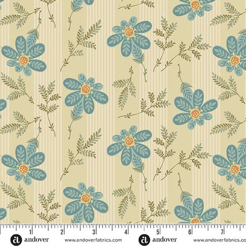 Andover Fabrics Farmers Daughter by Laundry Basket Quilts Apron Strings Sandcastle