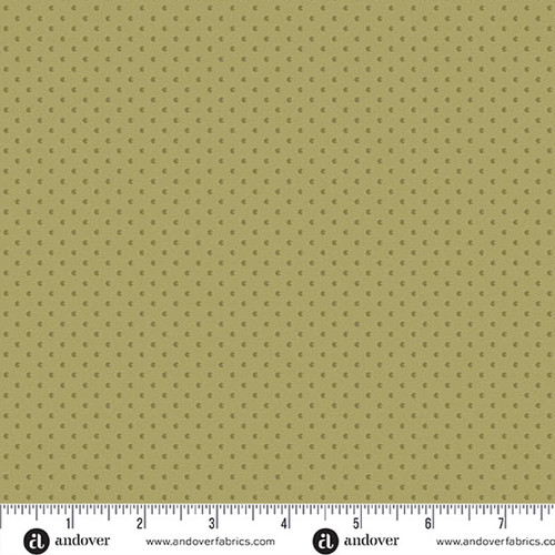 Andover Fabrics Farmers Daughter by Laundry Basket Quilts Seed Mossy