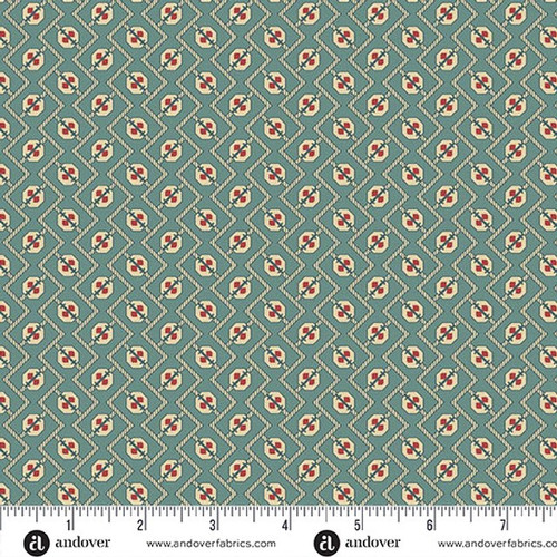 Andover Fabrics Farmers Daughter by Laundry Basket Quilts Plow Indian Ocean