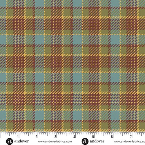 Andover Fabrics Farmers Daughter by Laundry Basket Quilts Rustic Scarlet